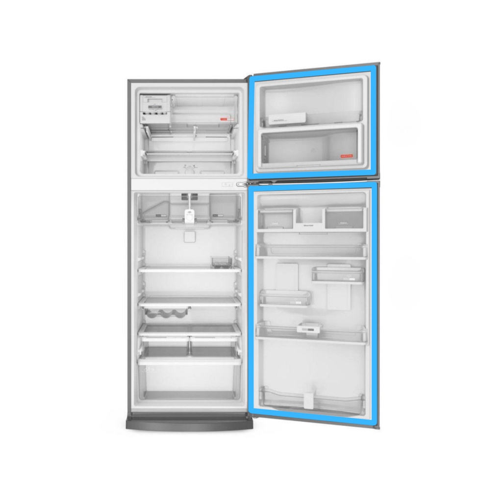 Jogo Borracha Gaxeta Para Geladeira Electrolux Df35a 53x112 53x48