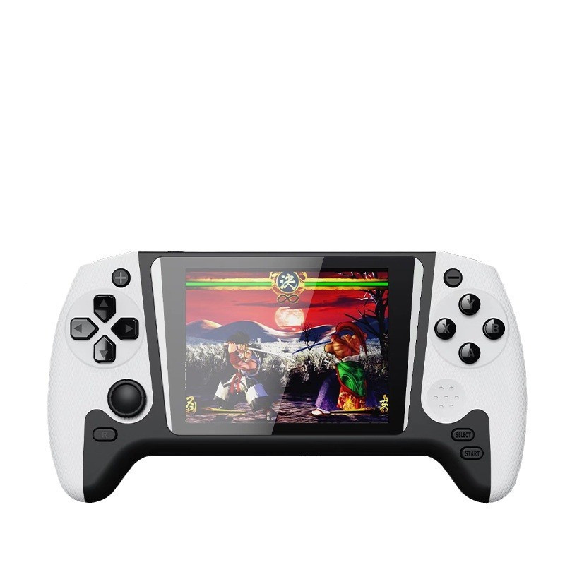 Console Portátil Q21 500 em 1 Jogos Retro Tela Grande 2 Jogadores Videogame Clássico