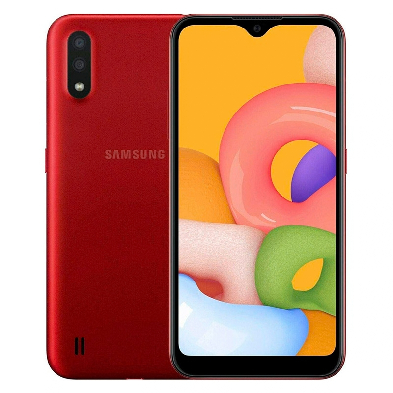 Smartphone Samsung Galaxy A01 32Gb Dual Sim Vermelho