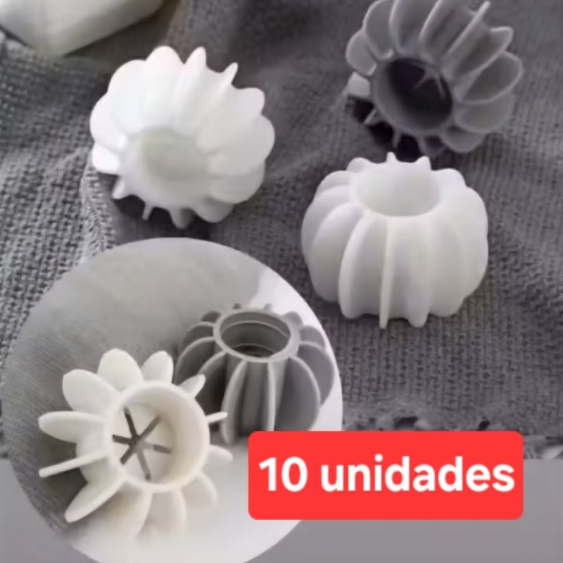 5/10 Esferas Bolas de Lavar Roupa Lavanderia Máquina de Lavar Silicone Reutilizável