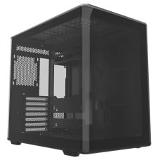 Gabinete Gamer Cooler Master Elite 600, Mid-Tower, Vidro Temperado, ATX, Preto, Sem Fonte, Sem Fans, E600