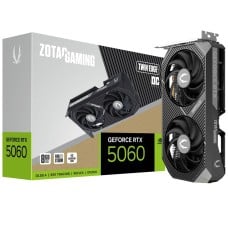 Placa de Vídeo Zotac Gaming NVIDIA GeForce RTX 5060 Twin Edge OC, 8GB, GDDR7, DLSS, Ray Tracing, ZT-B5060