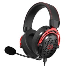 Headset Gamer Redragon Diomedes, USB+3.5mm, 7.1 Virtual, Drivers De 53mm, Preto, H386