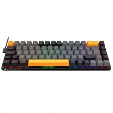 Teclado Mecânico Gamer Machenike K500 B68, RGB, ABNT2, Switch Red Linear, Cinza, JJ02GD00K