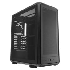 Gabinete Gamer Cooler Master MasterFrame 500 Mesh, Mid-Tower, Vidro Temperado, E-ATX, Preto, Com 3 Fans,