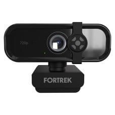 Webcam Fortrek Vision 10, HD 720p, 30 FPS, Preto, 84985