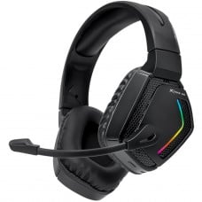 Headset Gamer Xtrike Me GH-512W, RGB, Wireless/Bluetooth, Drivers de 50mm, Preto