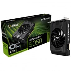 Placa de Vídeo Palit NVIDIA GeForce RTX 5050 StormX OC, 8GB, GDDR6, DLSS, Ray Tracing, NE65050T19P1-GB207