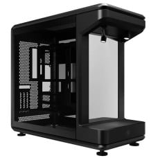 Gabinete Gamer Cooler Master MasterFrame 360 Stage Mirror, ARGB, Vidro Temperado, Mid Tower, ATX, Preto,