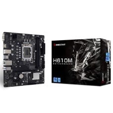 Placa Mãe Biostar H610MHP 2.0, Chipset H610, Intel LGA 1700, mATX, DDR4 Placa Mãe Biostar H610MHP 2.0, Chipset H610, Intel LGA 1700, mATX, DDR4