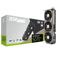 Placa de Vídeo Zotac Gaming NVIDIA GeForce RTX 5070 Ti Solid SFF OC, 16GB, GDDR7, DLSS, Ray Tracing, ZT-B