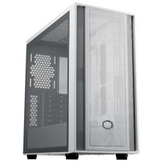 Gabinete Gamer Cooler Master MasterBox 600 Lite, Mid-Tower, Vidro Temperado, ATX, Branco, Sem Fans, MB600