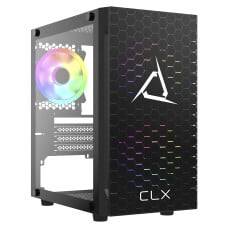 Gabinete Gamer Gamdias CLX Talos E2 V1, Mini Tower, Vidro Temperado, M-ATX, Com 3 Fans ARGB, Preto Gabinete Gamer Gamdias CLX Talos E2 V1, Mini Tower, Vidro Temperado, M-ATX, Com 3 Fans ARGB, Preto