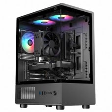 PC GAMER CAPTAIN AMD Ryzen 5 5500F / AMD Radeon RX 7600 / 16GB DDR4 / SSD 480GB