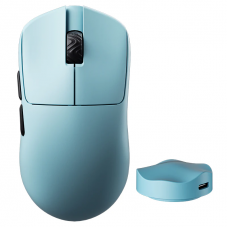 Mouse Gamer Scyrox V6, 8K, 30000 DPI, Sensor PAW 3950, Wireless, Azul