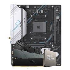 Kit Upgrade, Ryzen 5 5500F + Placa Mãe B550 + 8GB DDR4 Kit Upgrade, Ryzen 5 5500F + Placa Mãe B550 + 8GB DDR4