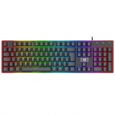 Teclado Mecânico Gamer Redragon Ratri, RGB, Switch Brown, ABNT2, Preto, K595RGB Teclado Mecânico Gamer Redragon Ratri, RGB, Switch Brown, ABNT2, Preto, K595RGB