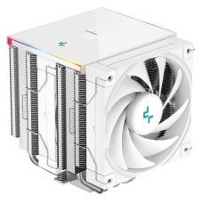 Cooler Para Processador DeepCool AK620 Digital SE, ARGB, Display LCD, Intel-AMD, Branco, R-AK620-WHADMN-G