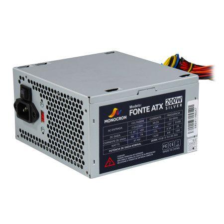 Fonte ATX Monocron Office 200W para Computador