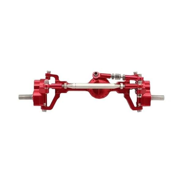 Conjunto De Eixos Dianteiro E Traseiro CNC Em Metal Escala 1/12 Para Upgrade De Carros RC MN99S MN