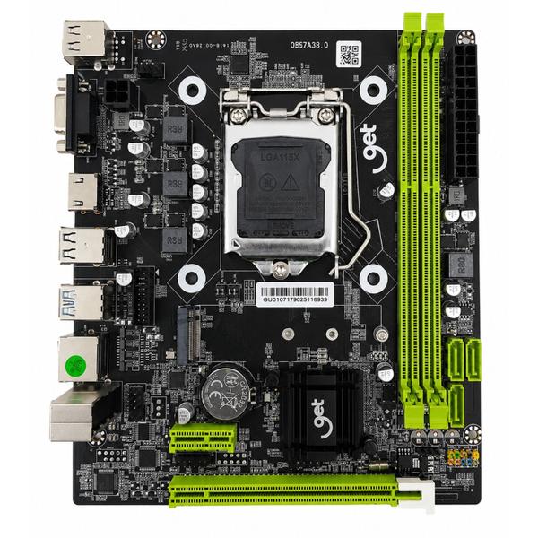 PLACA MÃE GET H81 M2 LGA 1150 DDR3 SUPORTE INTEL 4º GERAÇÃO