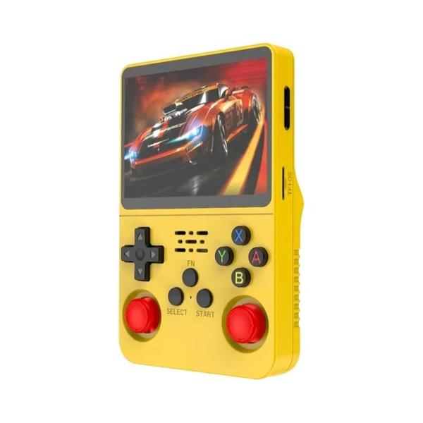 Console De Jogos Portátil 128G R36S Com Tela IPS De 3,5 Polegadas, Jogos Retrô, Sistema ArkOS,