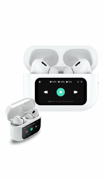 Fone de Ouvido Bluetooth c/ Tela Digital e Case Carregadora