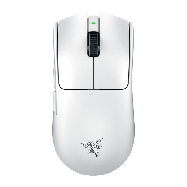 Mouse Gamer Sem Fio Razer Viper V3 Pro White Edition, Sensor Focus Pro, 35000 DPI, Bateria 95h, Polling Rate 8000Hz, Branco - RZ01-05120200