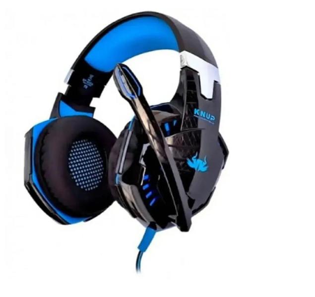 Fone headset gamer kp 455a compativel com p.4 p.3 - KNUP