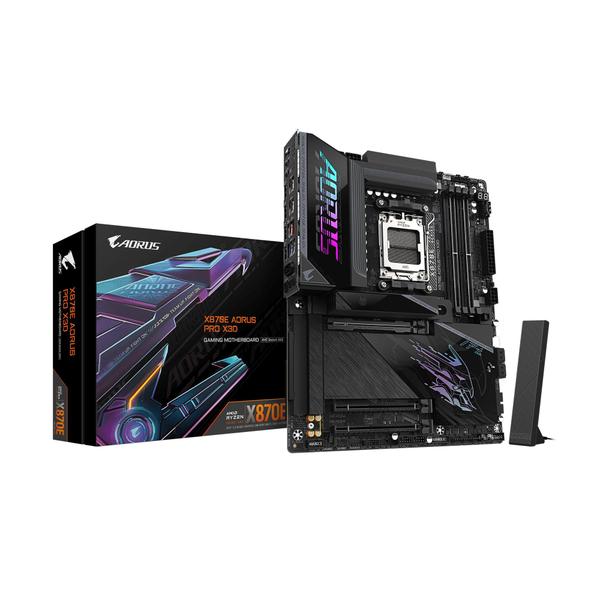 Placa-mãe GIGABYTE X870E AORUS PRO X3D AM5 DDR5 WiFi7