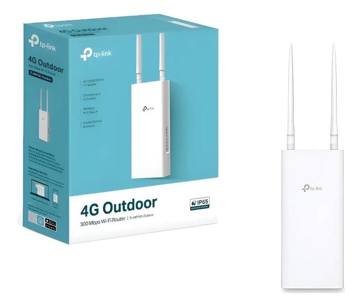 Roteador 4G TP-Link TL-MR100 Outdoor Wi-Fi 300Mbps SIM Card