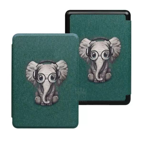 Capa para Kindle 11 Geração 2022 material sintético estampado