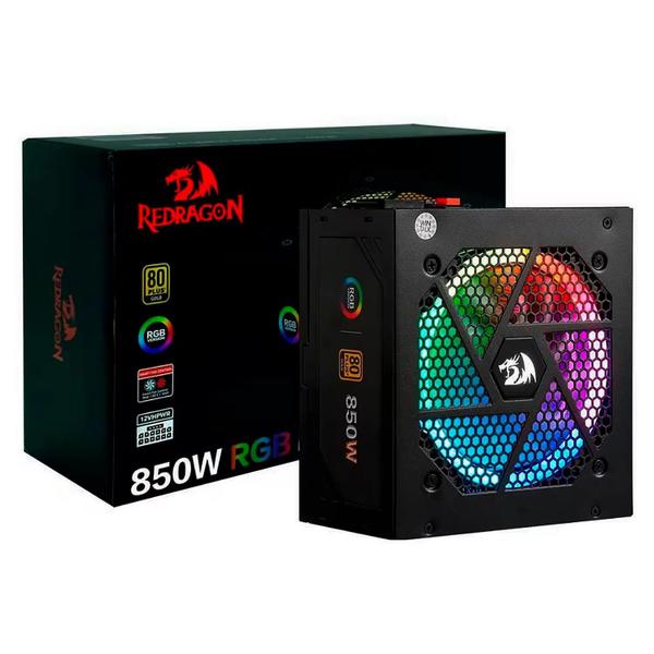 Fonte Redragon RGPS GC-PS006-1 ATX 750W 80 Plus Gold PFC