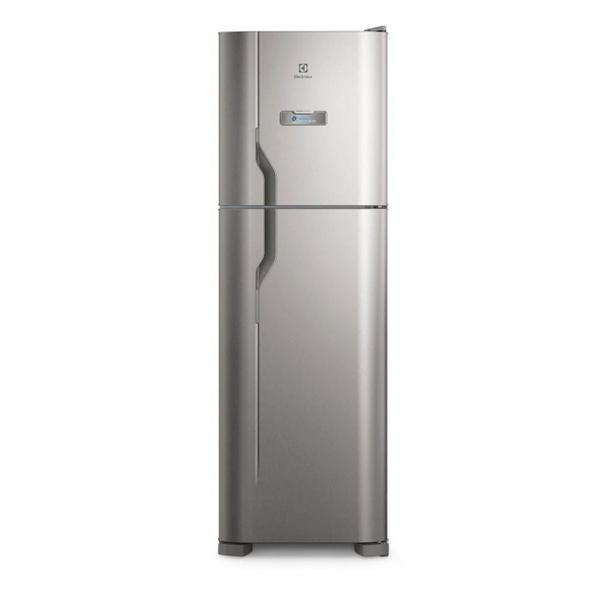 Geladeira/Refrigerador Electrolux Frost Free 400L Turbo Congelamento Duplex Cor Inox DFX44 Geladeira/Refrigerador Electrolux Frost Free 400L Turbo Congelamento Duplex Cor Inox DFX44