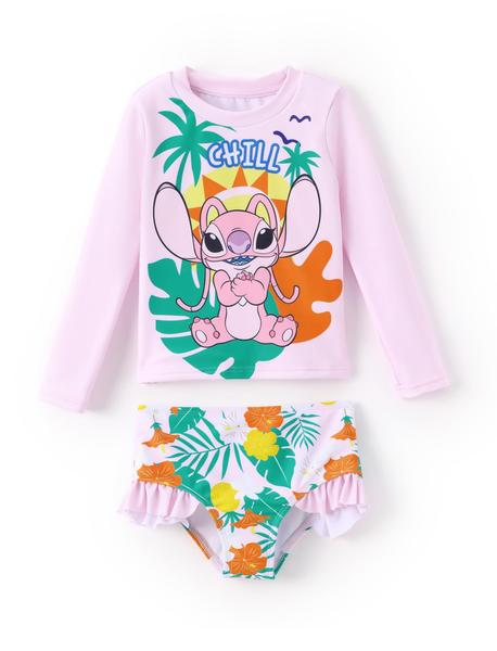 Roupa de banho Disney Lilo & Stitch Tankini para menina de 3 anos