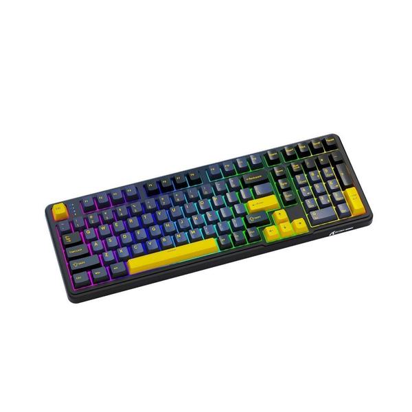 Teclado Mecânico Gamer Sem Fio Attack Shark X98, RGB, Tri-Mode, Star Black - X98 Star Black
