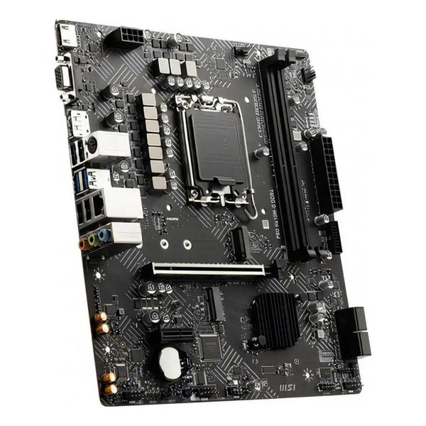 Placa mãe msi pro h610m-g lga 1700 ddr4 micro atx