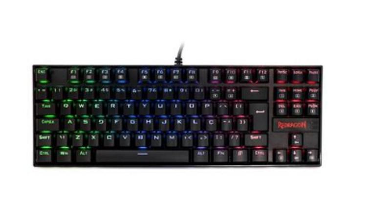 Teclado Mecânico Gamer Redragon Kumara, RGB, Switch Outemu Red, PT - K552RGB-1 (PT-RED) Teclado Mecânico Gamer Redragon Kumara, RGB, Switch Outemu Red, PT - K552RGB-1 (PT-RED)