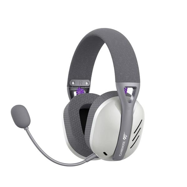 Headset Gamer Sem Fio Havit Fuxi H3 Wireless, Bluetooth e 2.4GHz, Baixa Latência, Cinza - Fuxi-H3 Gray
