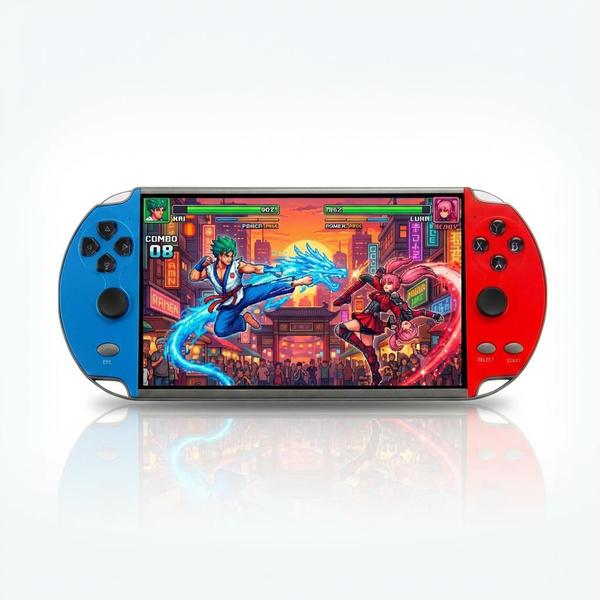 Console Portátil Game X7 Tela 5.1 Polegadas Videogame Retrô Multimídia
