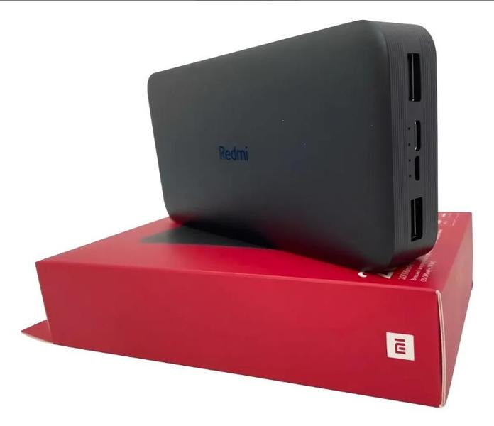 Carregador Portátil Xiaomi 20000mah Carregamento Rápido
