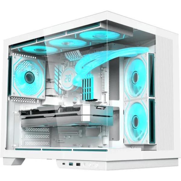 Gabinete aquario fortrek clarity max branco