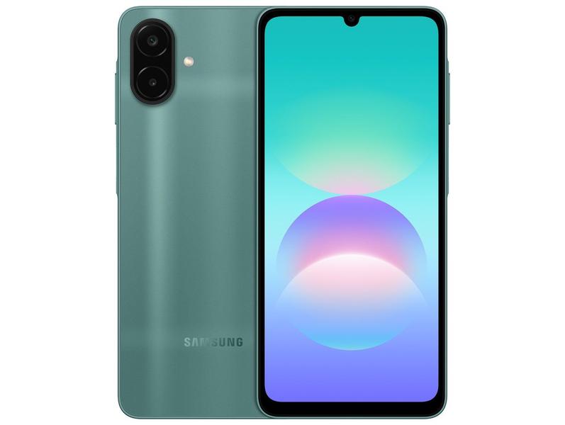Smartphone Samsung Galaxy A08 128GB 5G 4GB RAM Verde 6,7" Câm. Dupla Selfie 8MP