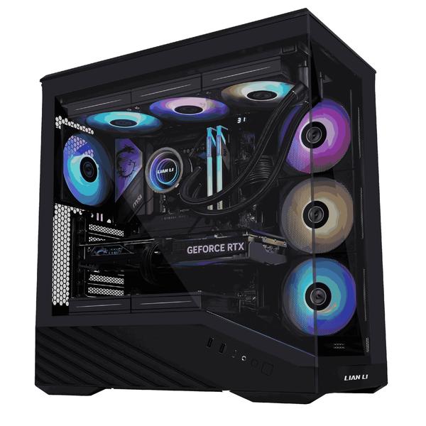 Gabinete Gamer Lian Li Vector V100 Preto Sem Fans V100X