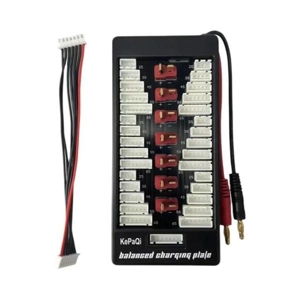 Placa De Expansão Universal Para Bateria De Lítio 2S-6S E Carregamento Com Conectores T-Plug XT90