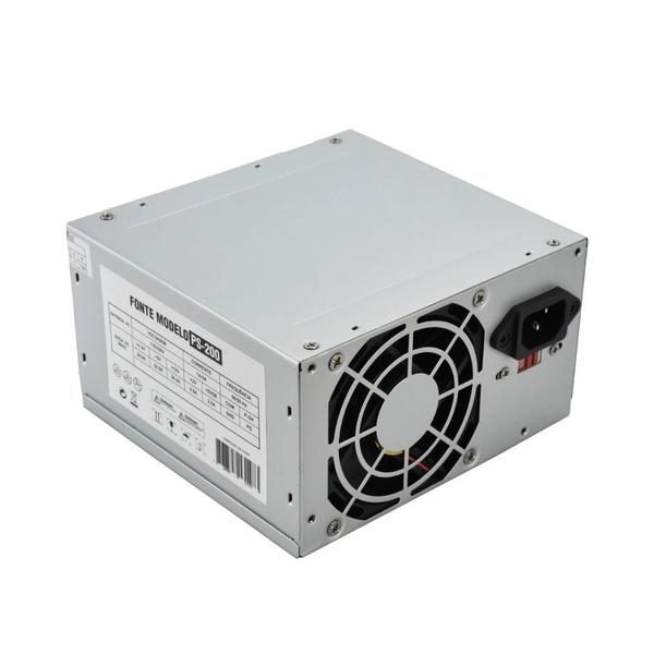 Fonte Atx Evus Psu-200 Oem 200w 20/24p 2 Sata - PC / 10