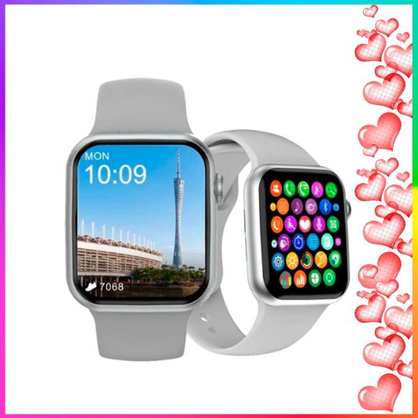 Relogio Smartwatch Para Namorado Feminino Branco Serie 9 Whatsapp Facebook Ligação Original Relogio Smartwatch Para Namorado Feminino Branco Serie 9 Whatsapp Facebook Ligação Original