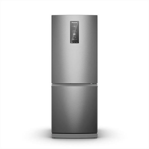 Refrigerador Bottom Freezer Panasonic de 02 Portas Frost Free com 475 Litros Aço Escovado - NR-BB64PV2X Refrigerador Bottom Freezer Panasonic de 02 Portas Frost Free com 475 Litros Aço Escovado - NR-BB64PV2X