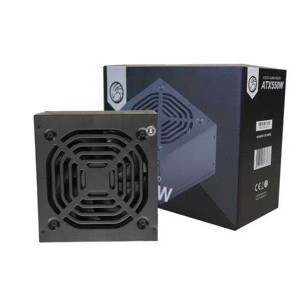 Fonte Atx 500w De Alimentação Para Pc Bpc/5530smt Cor Preto