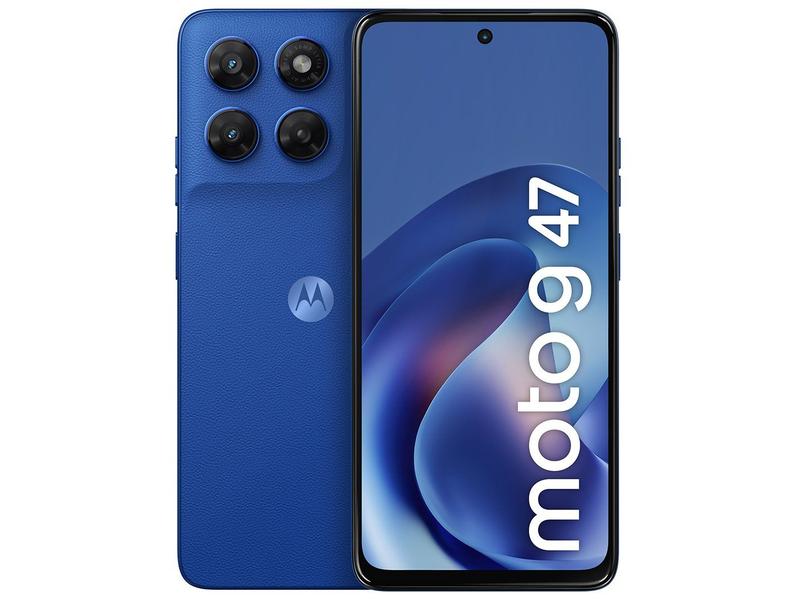 Smartphone Motorola Moto g47 128GB 5G 12GB (4GB RAM + 8GB RAM Boost) Azul Náutico 6,7" Câm. Dupla Selfie 32MP Smartphone Motorola Moto g47 128GB 5G 12GB (4GB RAM + 8GB RAM Boost) Azul Náutico 6,7" Câm. Dupla Selfie 32MP